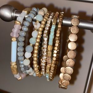 Multiple bracelets from Francesca’s
